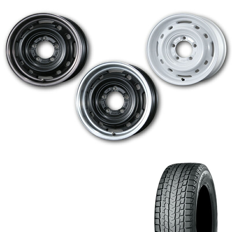 6.50R16 スタッドレスセット / UNIONRIM TX 16&times;5.5J +20 139.7 5H 1本価格 ジムニー シーエルリンク｜シーエルリンク
