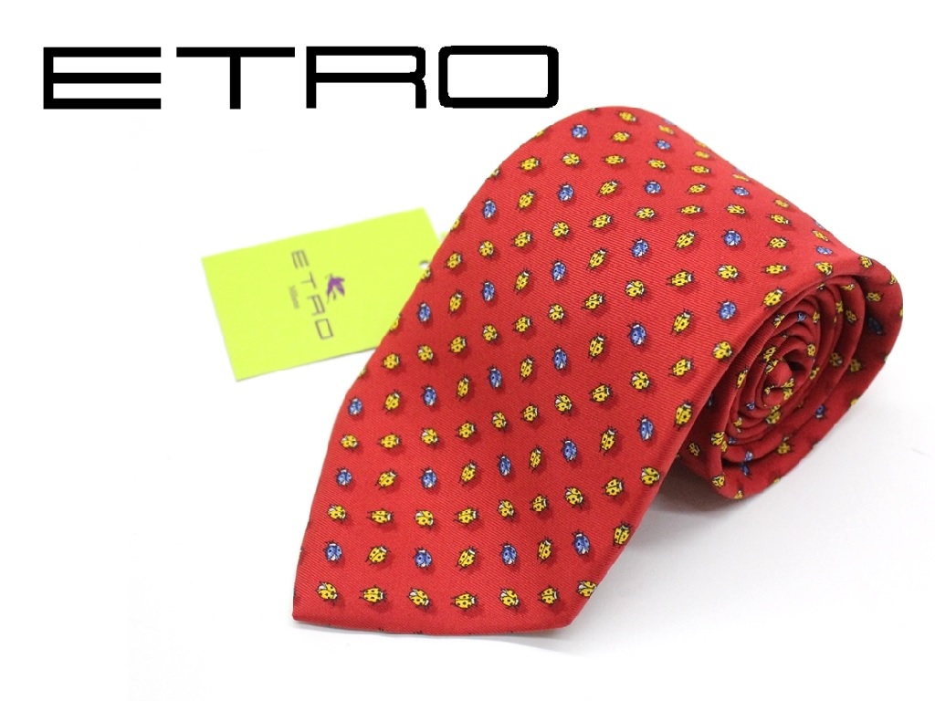 楽天市場】ネクタイ ブランド エトロ ネクタイ ETRO ネイビー