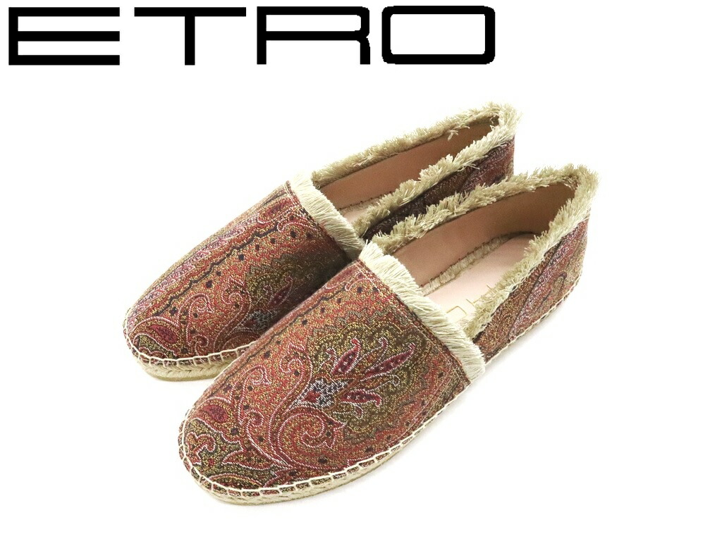 【ほぼ未使用】ETROエトロ　ドレスシューズ　ペイズリー 210.jpg