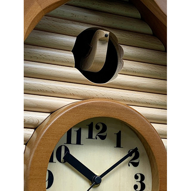 鳩時計 電波時計 おしゃれ 北欧 壁掛け時計 木製 ブラウン 掛け時計 壁掛け時計 柱時計 日本製 ギフト プレゼント インテリア レトロ アンティーク ロッジハウス Rvcconst Com