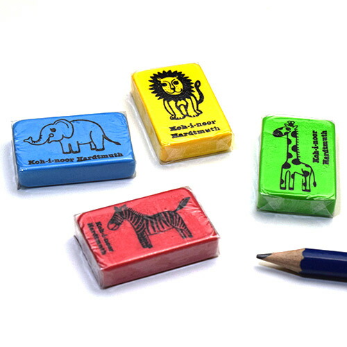 楽天市場 Koh I Noor コヒノール プラスチック消しゴム 60 アフリカ 4色アソート おしゃれ プレゼント ギフト ステーショナリー 輸入 文具 珍しい 文房具 の店 フライハイト Freiheit フライハイト
