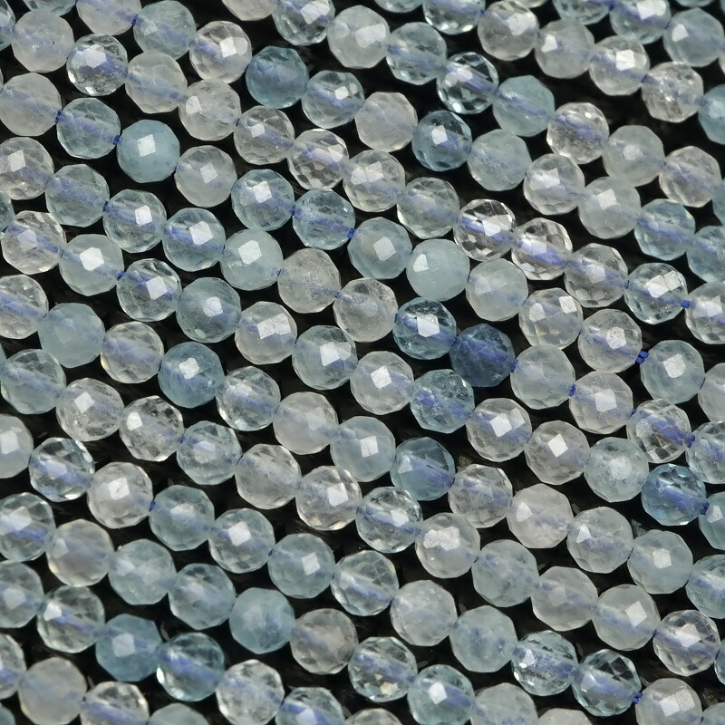 楽天市場】サファイア 32面カット 丸玉 4mm［プレミアムカット］【1連