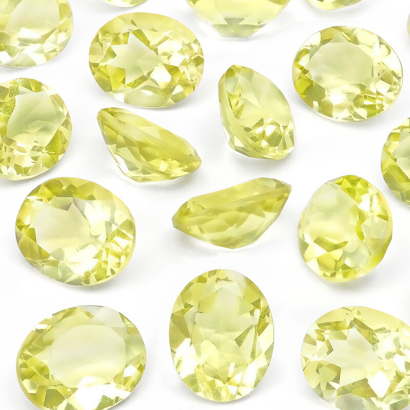 楽天市場】ブラジル産 レモンクォーツ レクタングルファセットカット