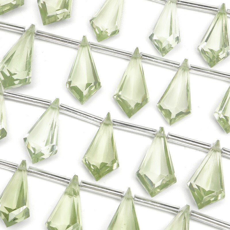 楽天市場】【粒販売】グリーンアメジスト ホームベースファセット