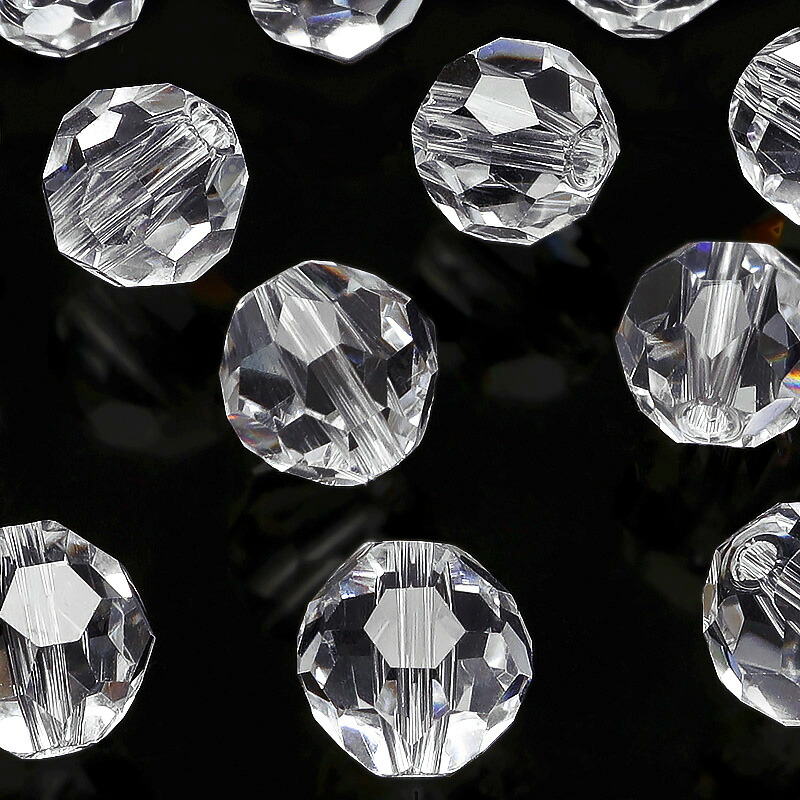 楽天市場】天然水晶 クリスタルクォーツ バッキーボールカット 丸玉