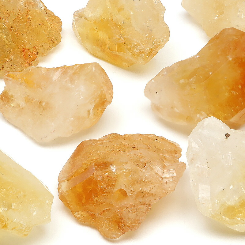 楽天市場】シトリン ラフドロップ 10～17mm【1連販売】▽ シトリン