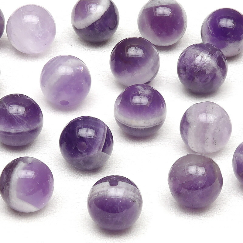 楽天市場】【粒販売】ラベンダーアメジスト 丸玉 10mm【4粒販売