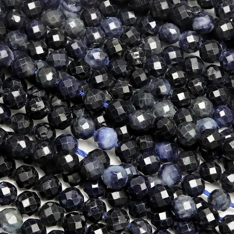 楽天市場】ミックスコランダム（ルビー・サファイア） 面カット 丸玉