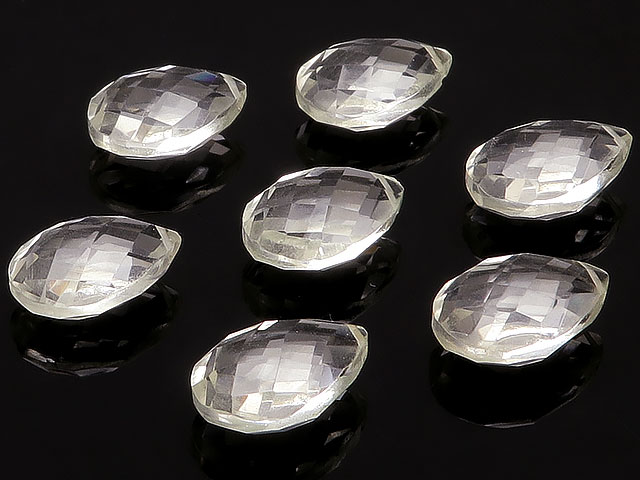 楽天市場】【粒販売】天然水晶 クリスタルクォーツ ドロップ