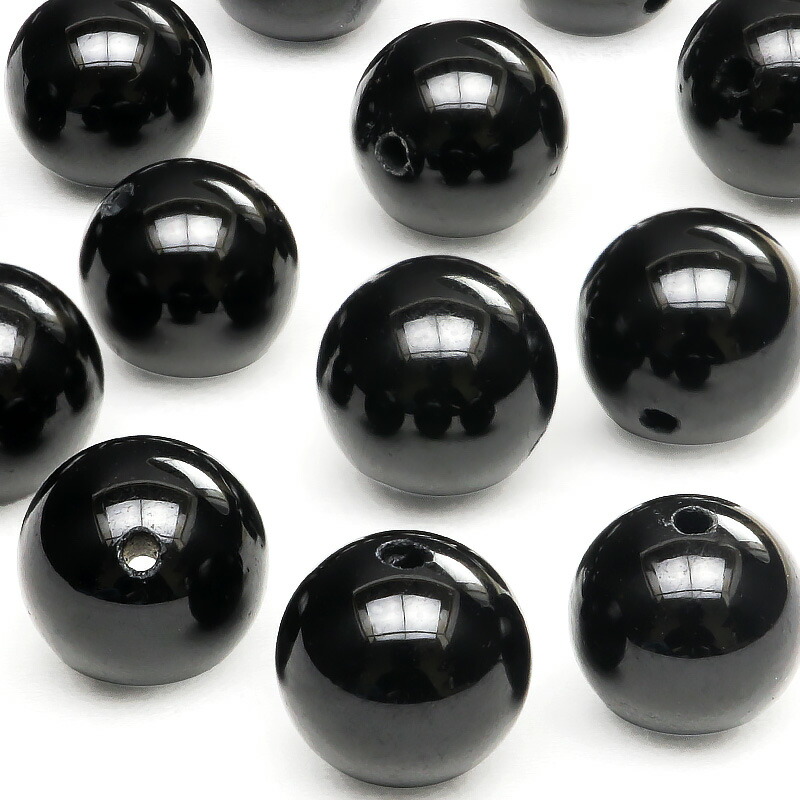 楽天市場】ブラックトルマリンクォーツ 丸玉 6mm【1連販売