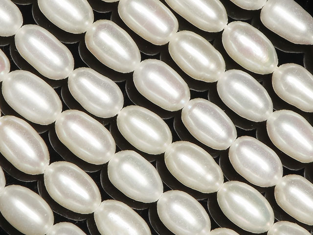 楽天市場】淡水真珠 バロックパール ケシパール 8〜12mm【1連販売