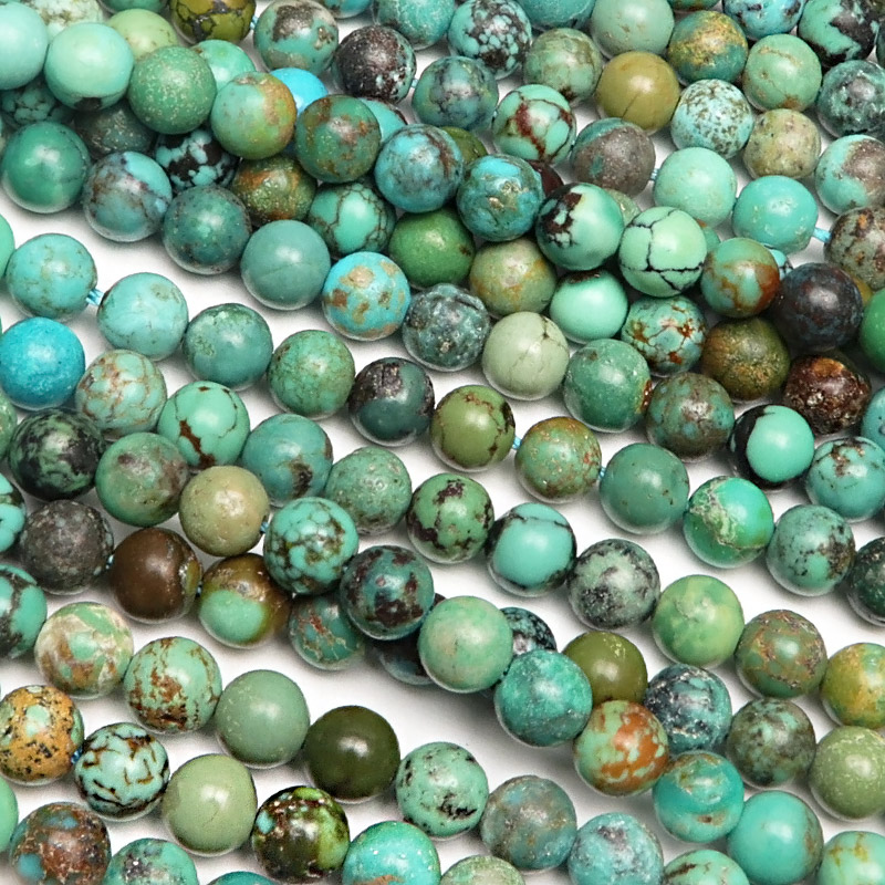 楽天市場】ターコイズ ナゲット 6～11mm【1連販売】▽ トルコ石 スカイ