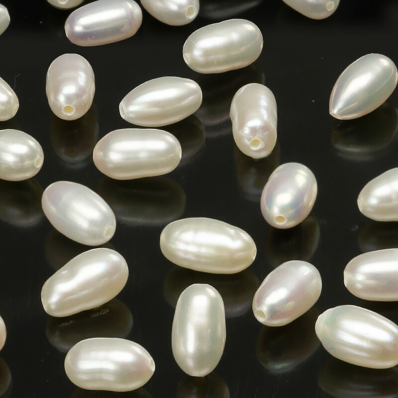 楽天市場】淡水真珠 バロックパール ケシパール 8〜12mm【1連販売