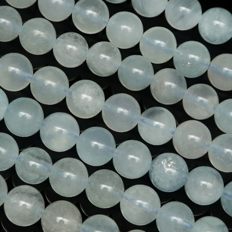 楽天市場】アクアマリン スターカット 丸玉ブレス 8mm［プレミアム