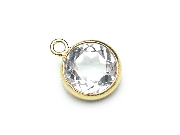 楽天市場】14KGF チャーム アメジスト付【1コ販売】▽ パーツ