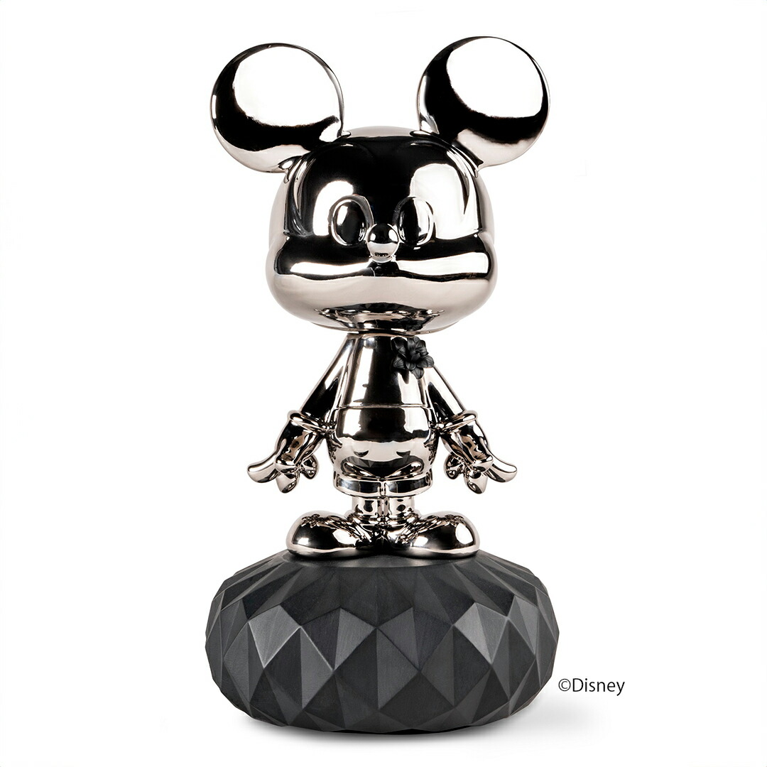 【新品】リヤドロ ミッキーマウス ディズニー LLADRO Disney ミッキーマウス (Black & White) | リヤドロ公式オンライン