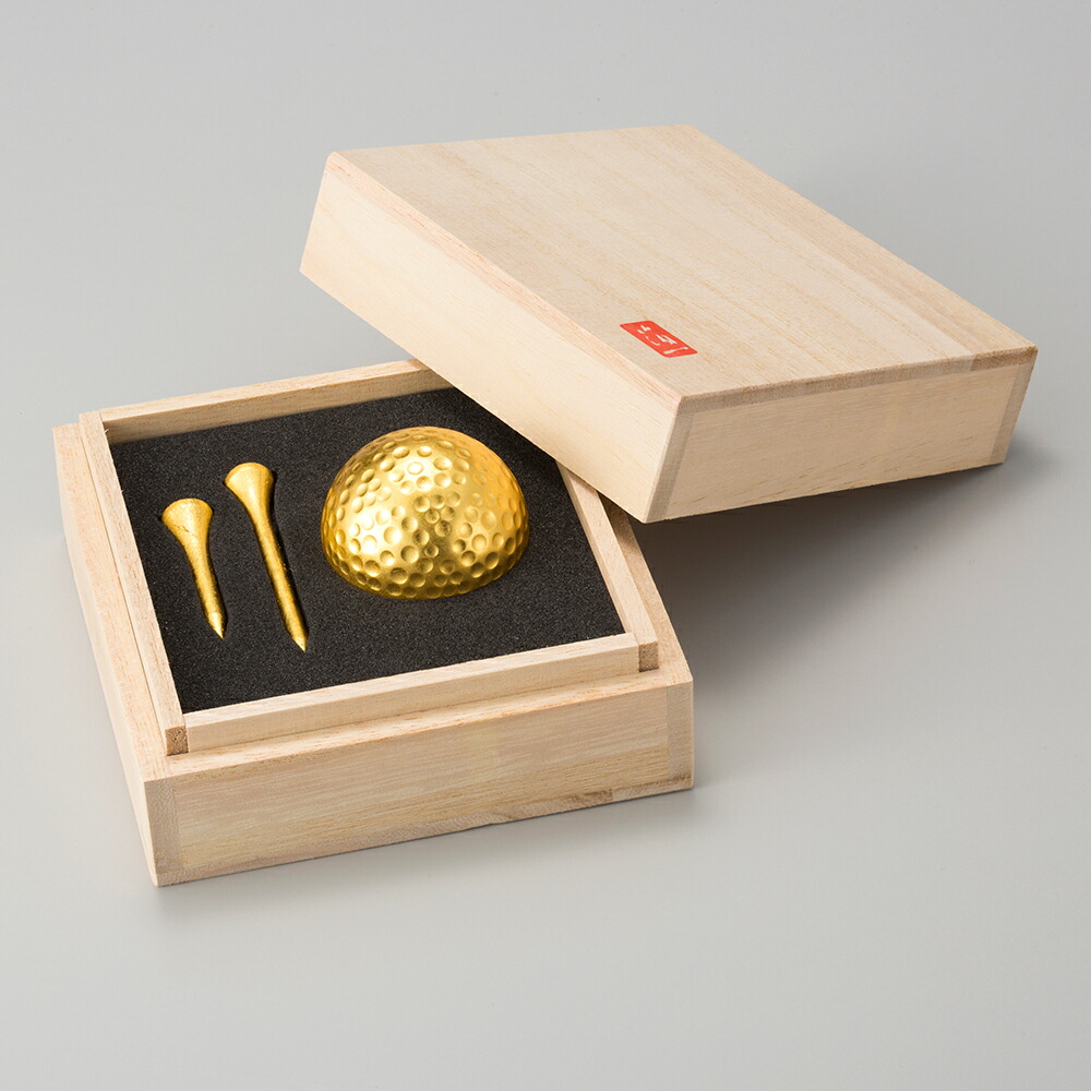 楽天市場】【特典あり】箔一 ゴルフボール＆ティーセット シングル