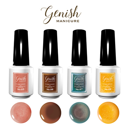 楽天市場】選べるネイル Genish 3本セット 選べる3色 ネイルパーツ