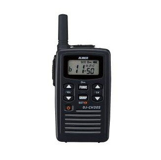 アルインコ DJ-CH202S （DJCH202S） DJ-CH201B の新型。テールノイズキャンセラー等、前任者で一般受けの操作手順は総べて譲りうける！