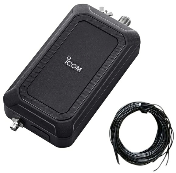 ICOM AH-705 HF/50MHz IC-705専用オートアンテナチューナー + OHM-CGW55M-LITE ミニラグタイプラジアルケーブル