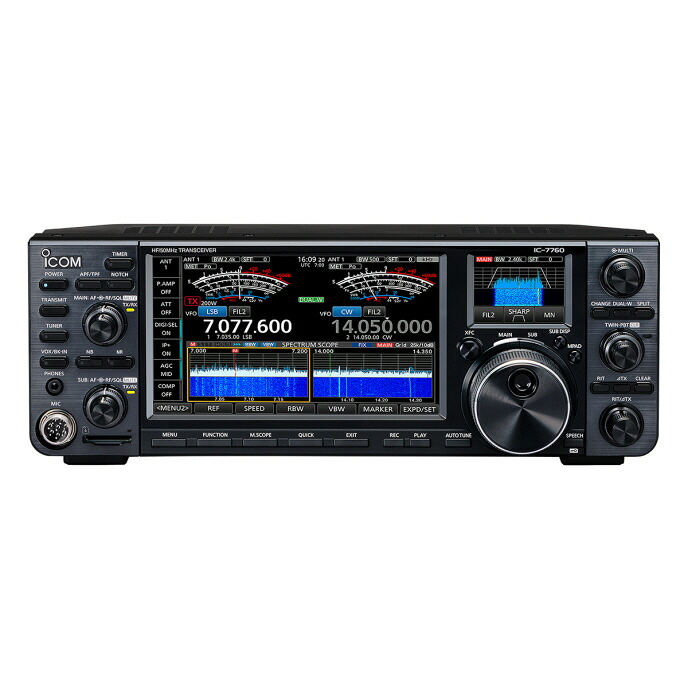 RC-7760　■液晶保護シートプレゼント■　IC-7760用リモートコントローラー（RC7760）【対応】IC7760｜ＣＱオーム