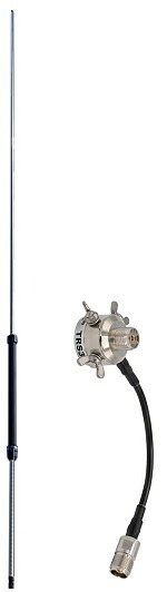 第一電波工業 RHM8B 7～50MHz帯広帯域ハンディーアンテナ BNC-P + TRS3 三脚用アンテナ取付金具【予約】