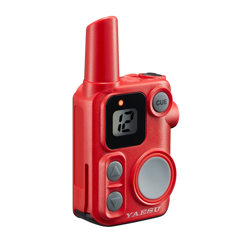 八重洲無線 SRS12 RED 一種独特小ワット数トランシーバー 標準尺度操作手順 雑音くぐり抜ける役立つことヤエス コネクトともし火積み上げる【取って置く】
