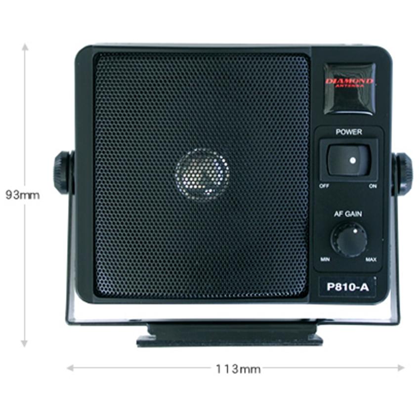 ダイヤモンドP810A 外部スピーカ(通信用外部スピーカー・SPEAKER) P-810A|CQオーム