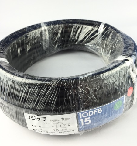 フジクラ　10DFB15mNPNP LITE　固定用同軸ケーブル（自宅用）
