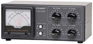 CAT-283 144/430MHzデュアルアンテナチューナー（CAT283）｜ＣＱオーム