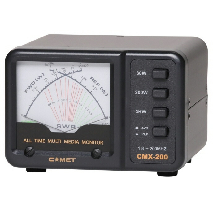 CMX200と中継ケーブルショートタイプ30センチセット◆CMX200とOHM-MM30H◆のセットです。無線機の上にSWR計を置く時などにジャストサイズ!(CMX-200)