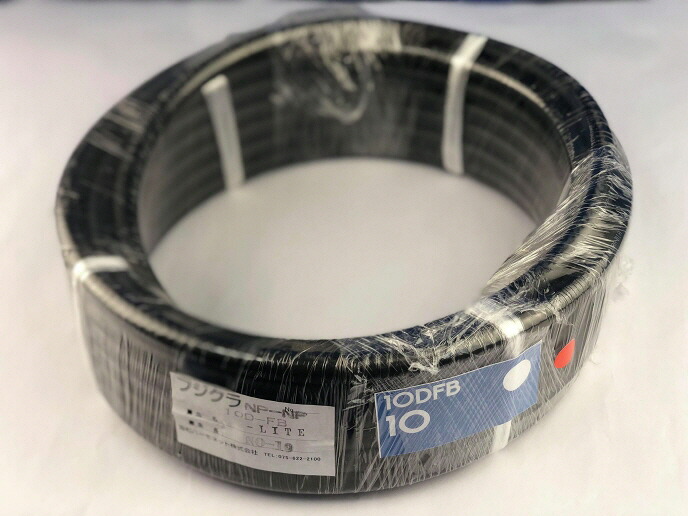 フジクラ　10DFB10mNPNP　固定用同軸ケーブル　LITE（自宅用）｜ＣＱオーム