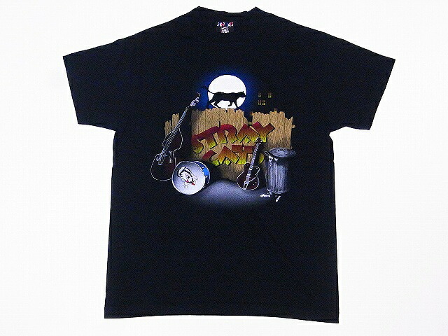 STYLE EYES[スタイルアイズ] Tシャツ SE78298 STRAY CATS ストレイキャッツ STRUTTIN' ACROSS AMERICA (ブラック)