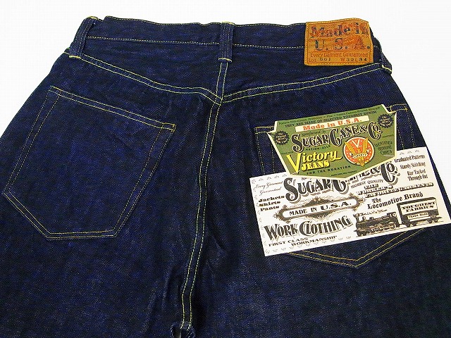 sugar cane[shugaken]牛仔裤wwii大战役型号sc41661 made in usa 12.