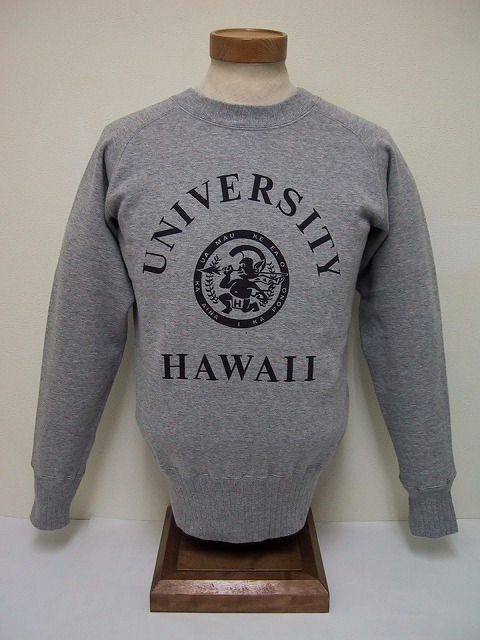 DUBBLE WORKS[ダブルワークス] スウェット HAWAII 85002 (杢グレー)