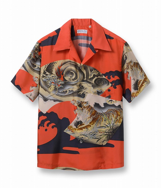 SUNSURF SS30217 サンサーフ 初代復刻モデル　アロハシャツ 虎 龍 楽天市場】SUN SURF サンサーフ 半袖 シャツ、ブラウス Shirt
