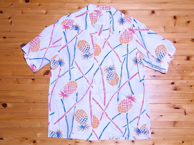 驚きの値段 Sun Surf サンサーフ アロハシャツ Pineapple Cane Ss Off White 超目玉 Gnnmuebles Com