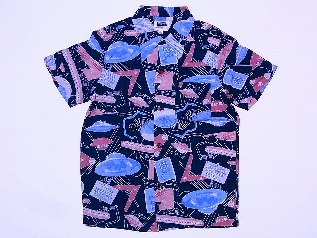 楽天市場】フェローズ PHERROW'S 半袖 ハワイアンシャツ TIN ROBOTS