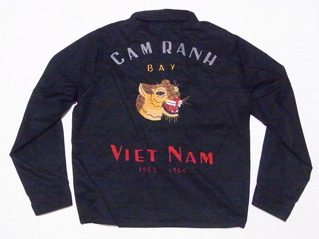テーラー東洋[東洋エンタープライズ] ベトジャン TT15796 VIETNAM PANTHER ベトナムパンサー ベトナムジャンパー ベトナムジャケット TAILOR TOYO (ブラック) 送料無料 代引き手数料無料