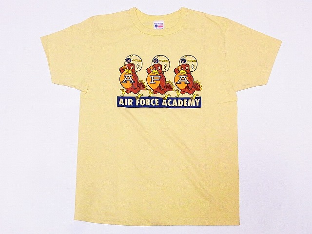 楽天市場 Buzz Rickson S バズリクソンズ Tシャツ Br Air Force Academy イエロー American Clothing Cream