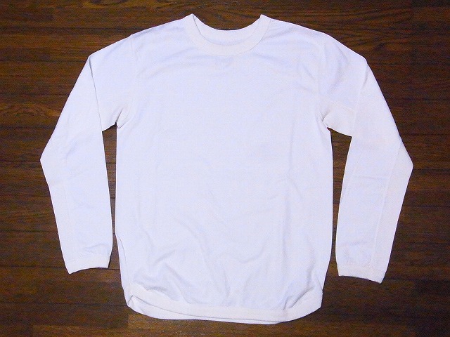 FULLCOUNT[盛りだくさんかぞえ上げる] ロンT ロング衣袂ティーシャツ 5222L フラットシーム 甚だしい掛け目 無地 長袖ティーシャツ (白いこと)
