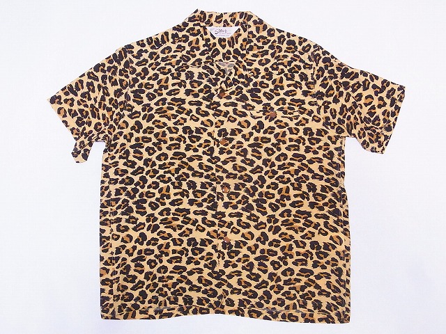 格安人気 Star Of Hollywood スターオブハリウッド オープンシャツ Leopard Sh380 ヒョウ柄 レオパード 半袖 オープンカラーシャツ L ブラウン American Clothing Cream 売り切れ必至 Www Balloonylandkw Com