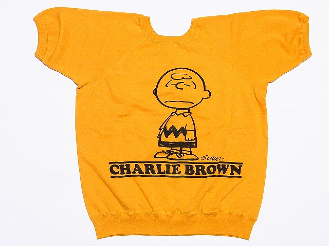 楽天市場 Warehouse ウエアハウス 半袖スウェット ヴィンテージ スヌーピー Charlie Brown チャーリーブラウン 1970 0515 イエロー 送料無料 代引き手数料無料 Rcp American Clothing Cream