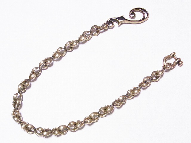 INCEPTION[インセプション] ウォレットチェーン Fホール Sカンチェーン IPC-01 ブラス製 (真鍮) 送料無料 代引き手数料無料｜American Clothing Cream