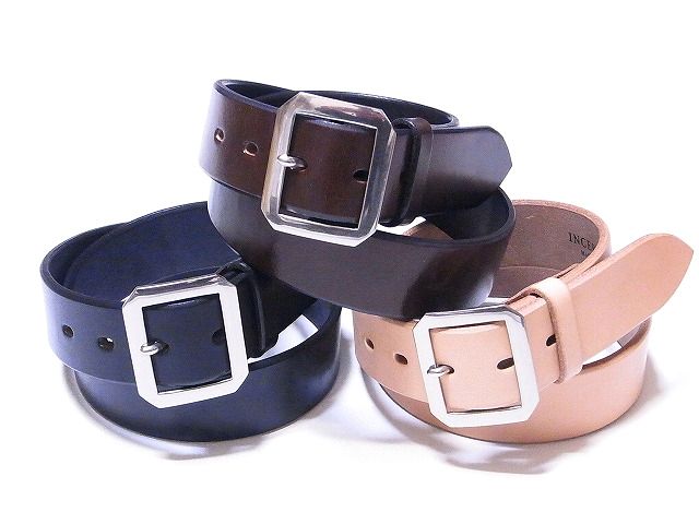 INCEPTION[インセプション] ベルト サドルレザー シングルピン IPSDB-01 ギャリソンベルト 送料無料 代引き手数料無料画像