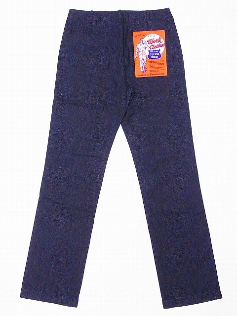 atlast&co ブラックシャンブレートラウザー　32 atlast&co ブラックシャンブレートラウザー 32 CUSHMANより