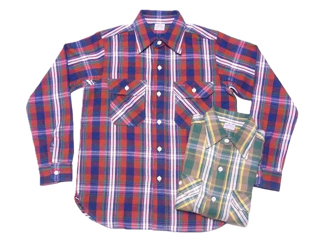 WAREHOUSE[御召しもの住み家] フランネルプルオーバー D柄 3104 綿ネルプルオーバー FLANNEL SHIRTS 綿ネル 照合のしるしプルオーバー (NON-WASH) 貨物輸送無料 代引っ張ること委員会無料