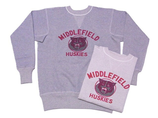 WAREHOUSE[御召しもの住みか] 流汗 403 MIDDLEFIELD セットインフリーダム クルーネックスウェット 調教師 貨物輸送無料 代引っ張ること委員会無料