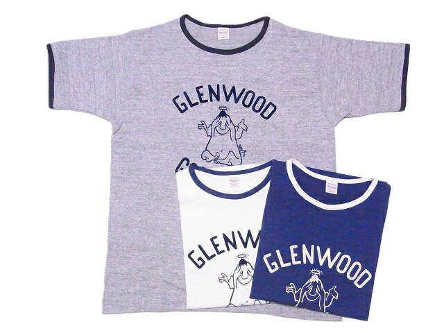 WAREHOUSE[ウエアハウス] Tシャツ リンガー GLENWOOD 4059 リンガーTシャツ リンガーT