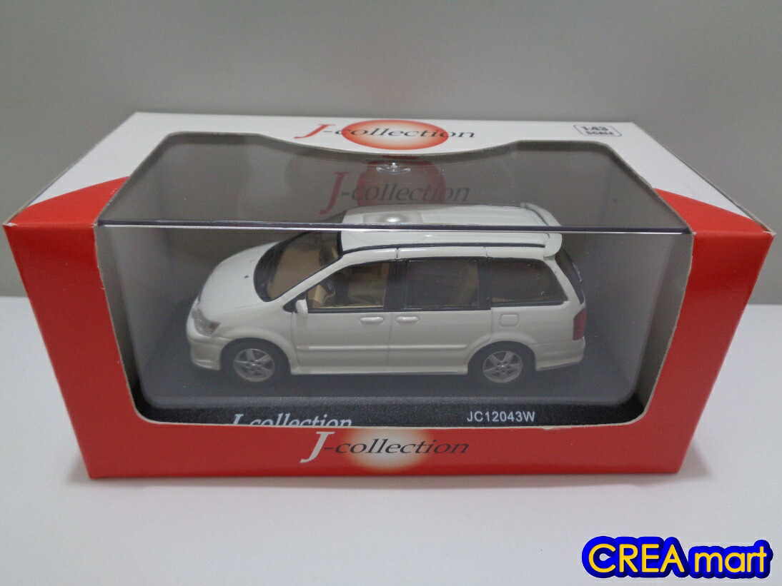 京商Ｊコレクション ミニカー【中古】マツダ MPV Sports V6 3000 DOHC ホワイト JC12043W